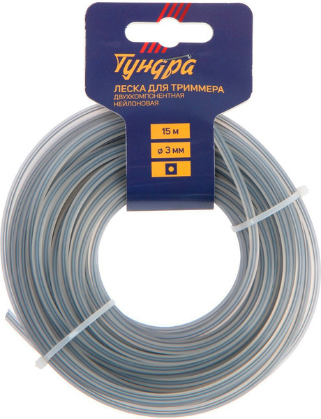 Леска для триммера Tundra 7547637 - фото