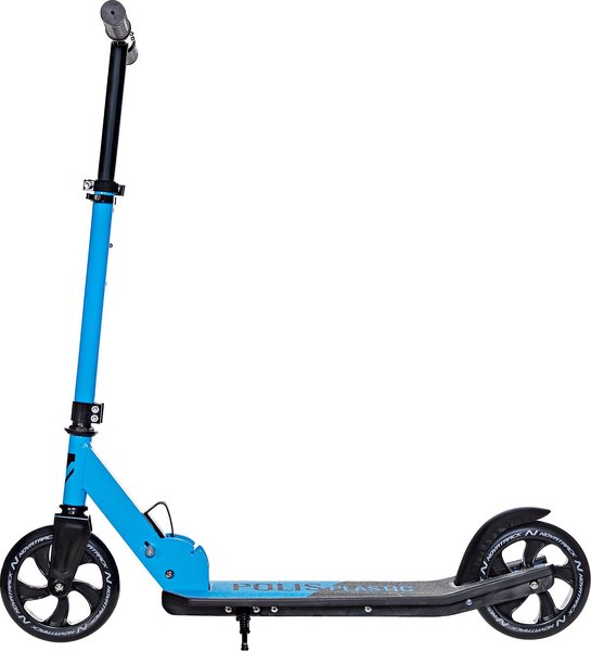 Самокат детский Novatrack Polis Plastic / 160P.POLIS.BL25