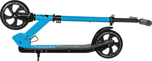 Самокат детский Novatrack Polis Plastic / 160P.POLIS.BL25