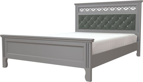 Двуспальная кровать Bravo Мебель Грация 160x200 - фото