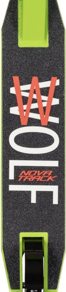Самокат трюковый Novatrack Wolf JR / 100P.WOLFJR.GN25