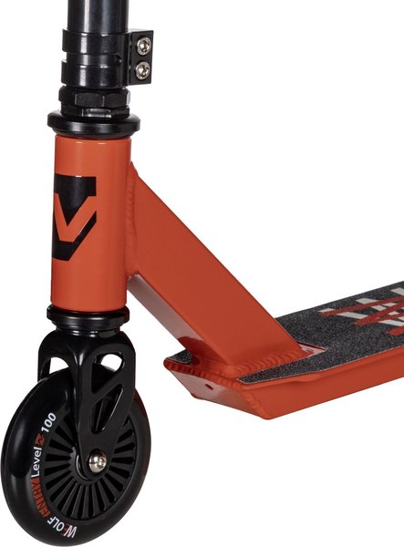 Самокат трюковый Novatrack Wolf JR / 100P.WOLFJR.RD25