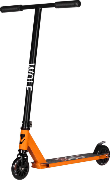 Самокат трюковый Novatrack Wolf 20 / 110P.WOLF.OR25 - фото