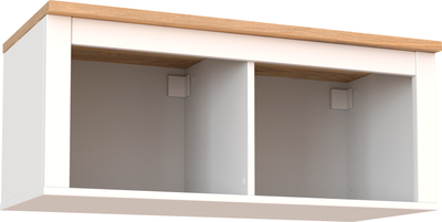 Полка-ячейка Mio Tesoro Сага навесная 2 секции - фото