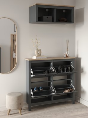 Полка-ячейка Mio Tesoro Сага навесная 2 секции