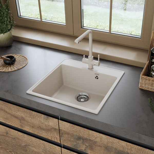 Мойка кухонная Maunfeld Perla 505 / MFQS-505LBG