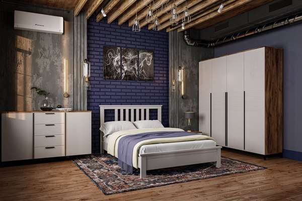 Каркас кровати Bravo Мебель Лаура 160х200