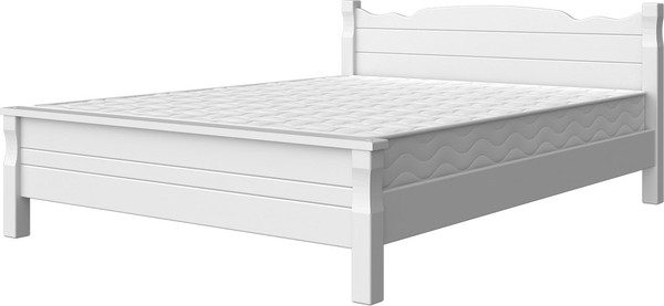 Двуспальная кровать Bravo Мебель Мюнхен 160x200 - фото