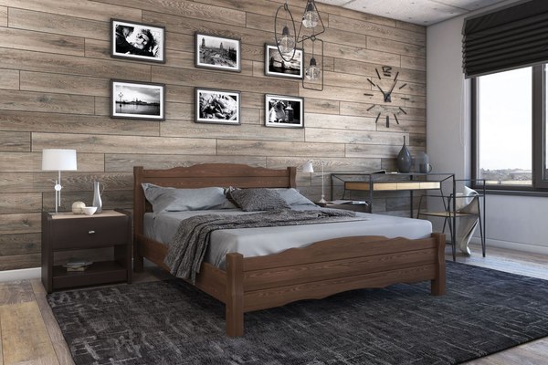 Двуспальная кровать Bravo Мебель Эрдэн 160x200