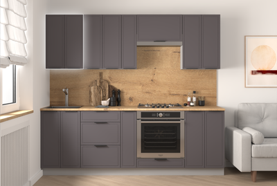 Шкаф навесной для кухни Arvento Корнелия Флок-плюс ВШ50