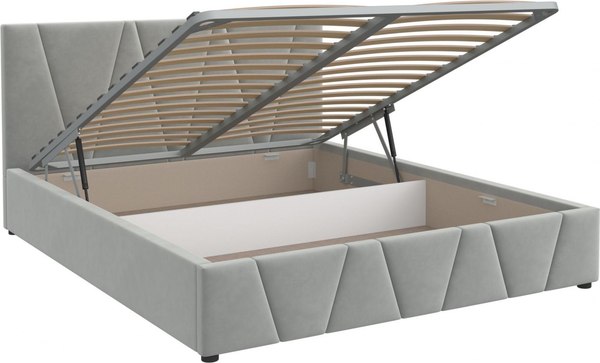 Двуспальная кровать Bravo Мебель Вендетта 160x200 с ПМ Стандарт 2 вариант