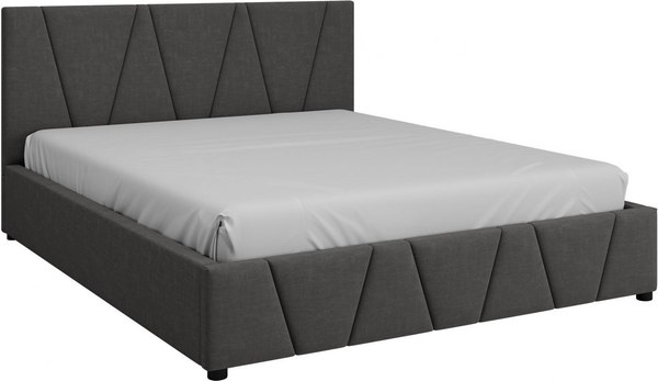 Двуспальная кровать Bravo Мебель Вендетта 160x200 с ПМ Стандарт 6 вариант - фото