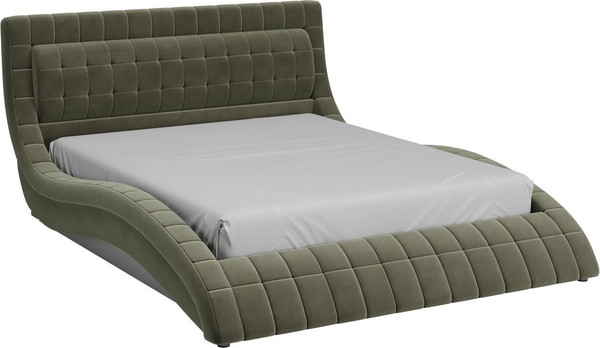 Двуспальная кровать Bravo Мебель Виргиния 160x200 без ПМ Стандарт 2 вариант - фото