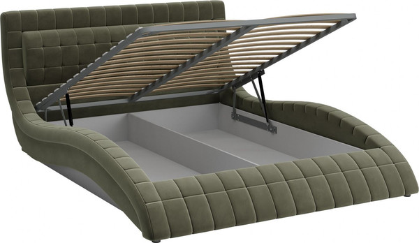 Двуспальная кровать Bravo Мебель Виргиния 160x200 с ПМ Стандарт 2 вариант