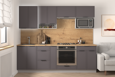 Шкаф навесной для кухни Arvento Корнелия Флок-плюс ВШ60