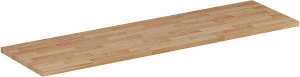 Столешница для тумбы в ванную Lauter Из цельного дуба Melisa 160 - фото