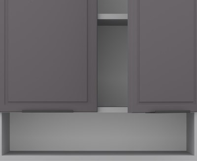 Шкаф навесной для кухни Arvento Корнелия Флок-плюс ВШ60п