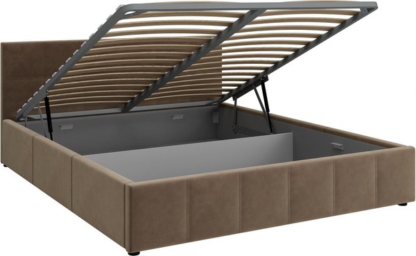 Двуспальная кровать Bravo Мебель Грета 160x200 с ПМ Стандарт 2 вариант