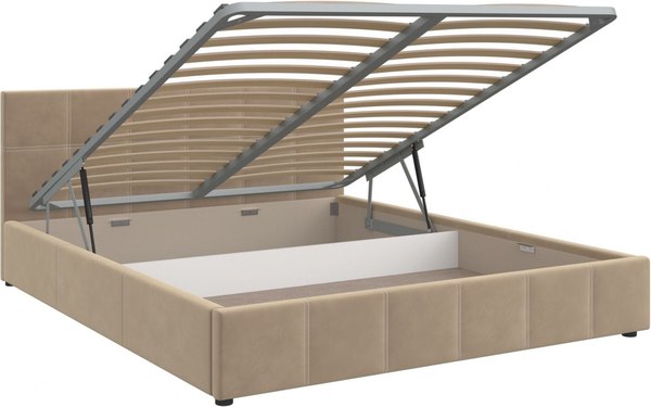 Односпальная кровать Bravo Мебель Грета 90x200 с ПМ Стандарт 1 вариант