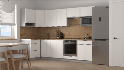 Шкаф навесной для кухни Arvento Корнелия Флок-плюс ВШУ угловой