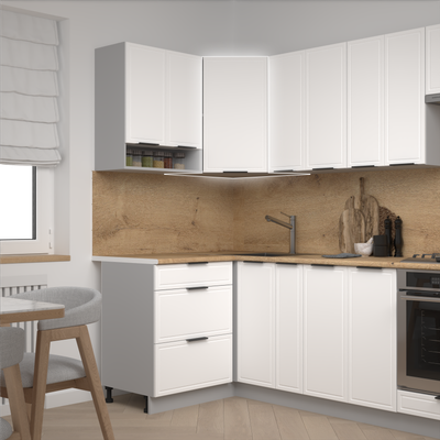 Шкаф навесной для кухни Arvento Корнелия Флок-плюс ВШУ угловой