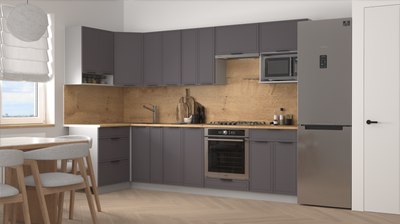 Шкаф навесной для кухни Arvento Корнелия Флок-плюс ВШУ угловой