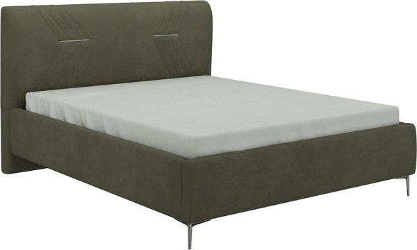 Двуспальная кровать Bravo Мебель Модена 160x200 без ПМ Стандарт 2 вариант - фото