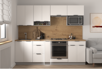 Шкаф-стол кухонный Arvento Корнелия Флок-плюс НШ20р без столешницы