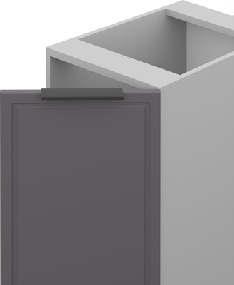 Шкаф-стол кухонный Arvento Корнелия Флок-плюс НШ30р без столешницы