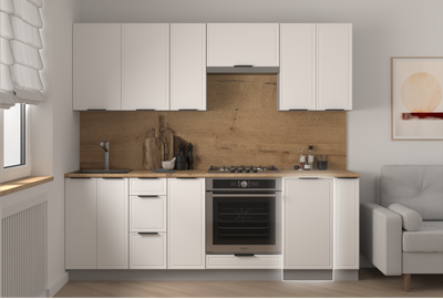 Шкаф-стол кухонный Arvento Корнелия Флок-плюс НШ40р без столешницы