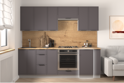 Шкаф-стол кухонный Arvento Корнелия Флок-плюс НШ40р без столешницы