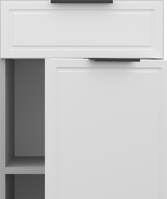 Шкаф-стол кухонный Arvento Корнелия Флок-плюс НШ40р1ш без столешницы