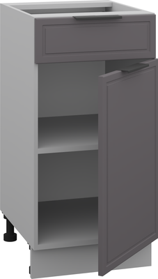 Шкаф-стол кухонный Arvento Корнелия Флок-плюс НШ40р1ш без столешницы