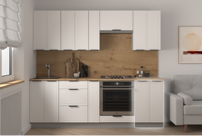 Шкаф-стол кухонный Arvento Корнелия Флок-плюс НШ50р без столешницы