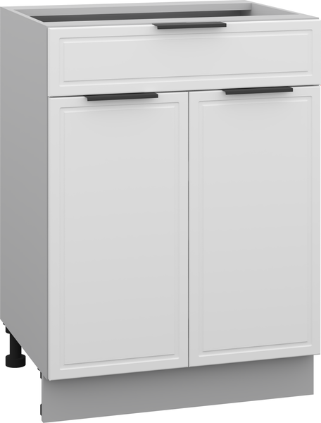 Шкаф-стол кухонный Arvento Корнелия Флок-плюс НШ60р1ш без столешницы - фото