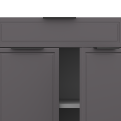 Шкаф-стол кухонный Arvento Корнелия Флок-плюс НШ60р1ш без столешницы