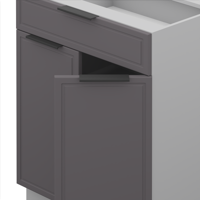 Шкаф-стол кухонный Arvento Корнелия Флок-плюс НШ60р1ш без столешницы