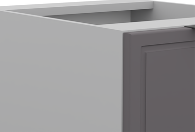 Шкаф-стол кухонный Arvento Корнелия Флок-плюс НШ60р1ш без столешницы