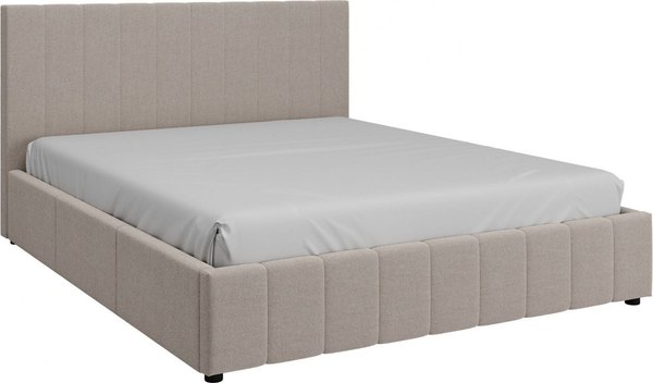 Двуспальная кровать Bravo Мебель Нельсон Вертикаль 160x200 без ПМ Стандарт 11 вариант - фото