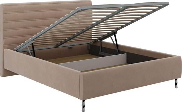 Двуспальная кровать Bravo Мебель Фабиана 160x200 с ПМ Стандарт 1 вариант