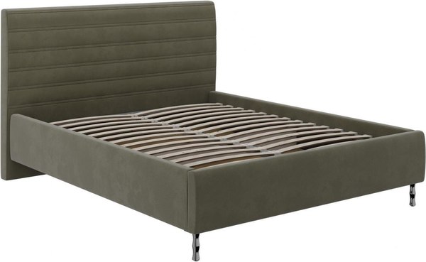 Двуспальная кровать Bravo Мебель Фабиана 160x200 с ПМ Стандарт 2 вариант