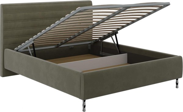 Двуспальная кровать Bravo Мебель Фабиана 160x200 с ПМ Стандарт 2 вариант