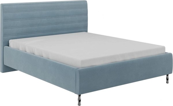 Двуспальная кровать Bravo Мебель Фабиана 160x200 с ПМ Стандарт 3 вариант - фото