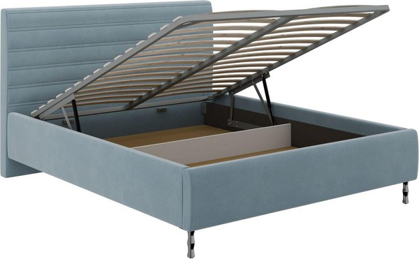 Двуспальная кровать Bravo Мебель Фабиана 160x200 с ПМ Стандарт 3 вариант