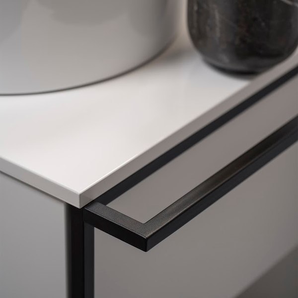 Тумба под умывальник Lauter Lea 80 (белый глянец)