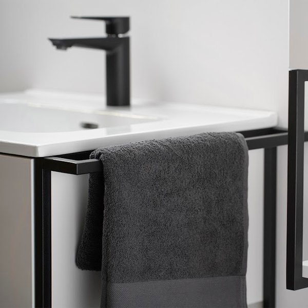 Тумба под умывальник Lauter Lea 80 (белый глянец)