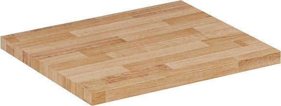 Столешница для тумбы в ванную Lauter Из цельного дуба Mia 40 - фото