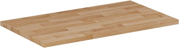 Столешница для тумбы в ванную Lauter Из цельного дуба Mia 100 - фото