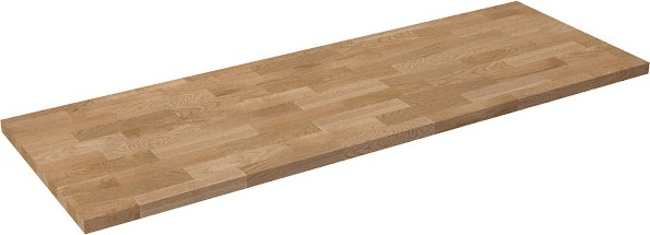 Столешница для тумбы в ванную Lauter Из цельного дуба Mia 140 - фото