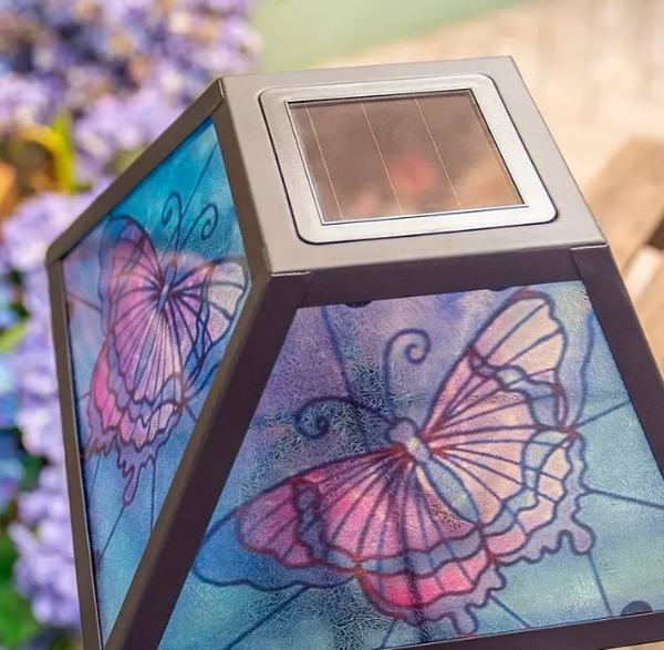 Светильник уличный Чудесный Сад 678 Тиффани Бабочка